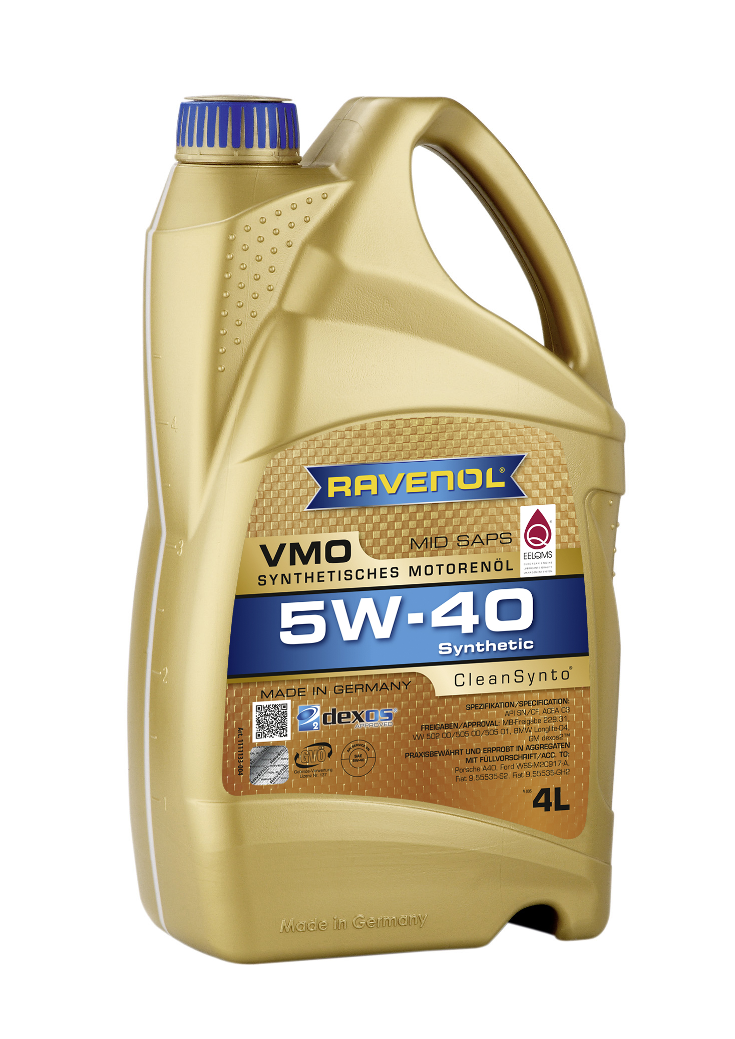 Ravenol Vollsynthetisches Multiöl VMO 5W-40 4L